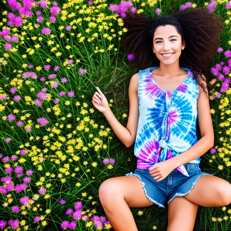 Shorts e o estilo hippie: paz e amor