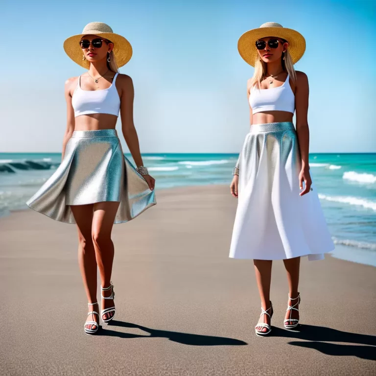 Dicas para usar peças metalizadas no verão