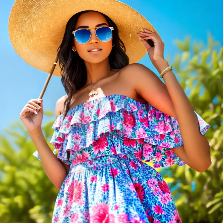Como usar roupas com decote ombro a ombro no verão