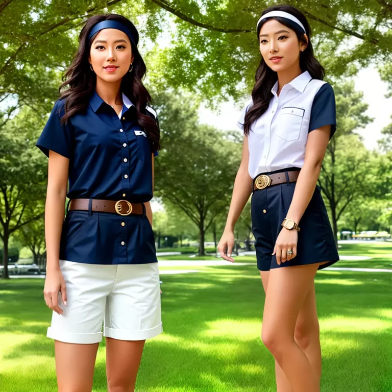 Estilo PREPPY e Shorts: Elegância Jovial