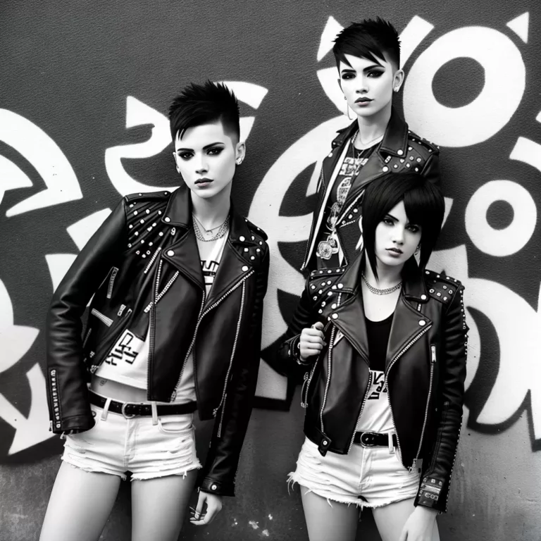 Estilo PUNK e Shorts: Rebeldia e Atitude