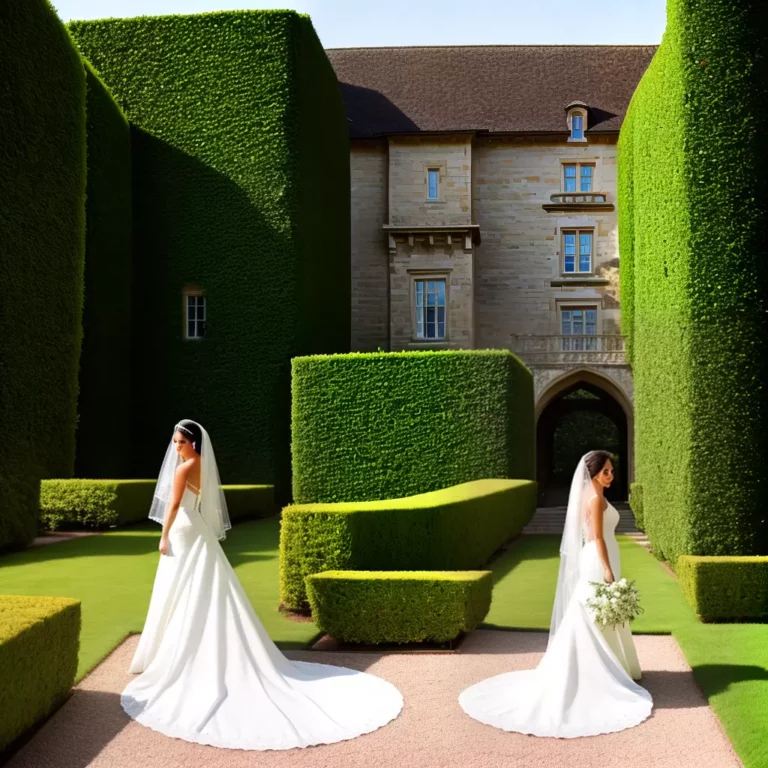 Romantismo e Beleza: Vestidos de Noiva para Casamentos em JARDINS