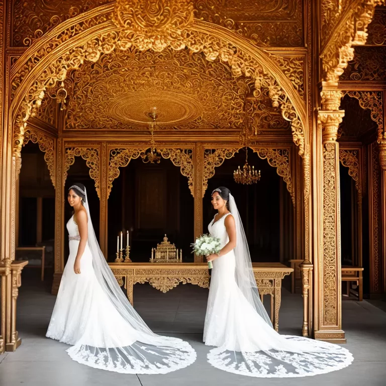 Espiritualidade e Sofisticação: Vestidos de Noiva para Casamentos em TEMPLOS