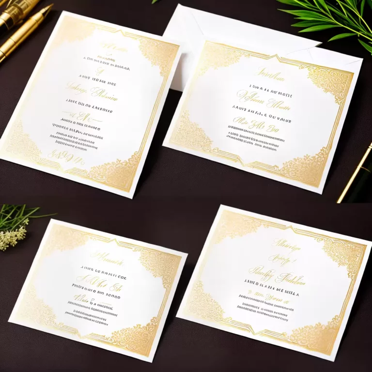 Ideias de convites de casamento elegantes e criativos