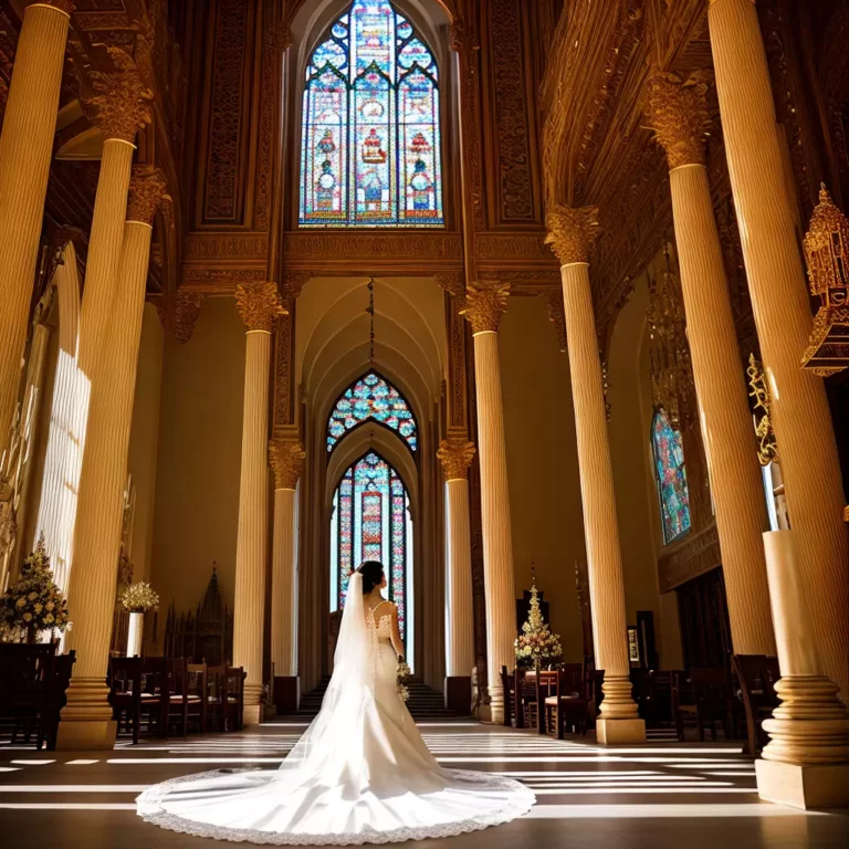 Conexão e Simplicidade: Vestidos de Noiva para Casamentos em ASHRAMS