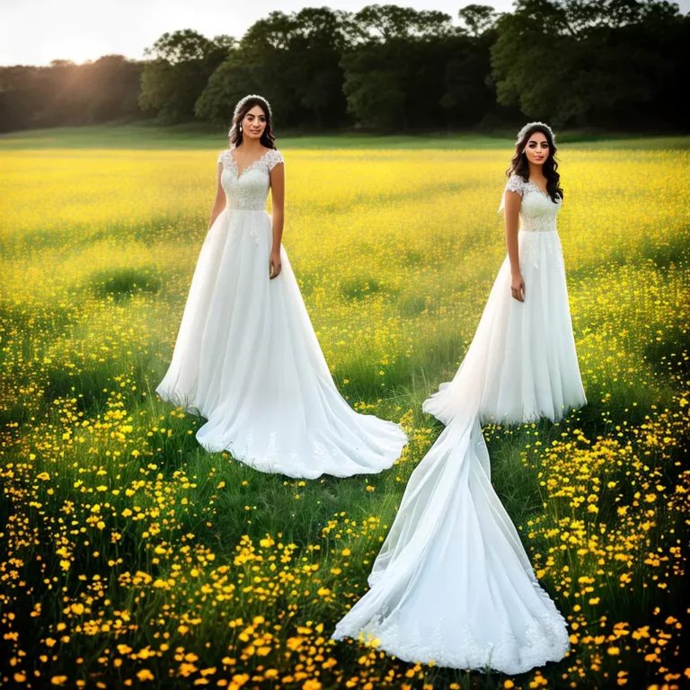Requinte e Delicadeza: Vestidos de Noiva com Aplicações em GUIPIR