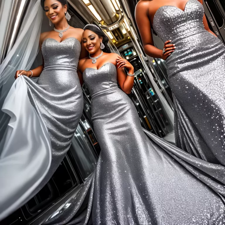 Brilho e Glamour: Vestidos de Noiva com PAETÊS