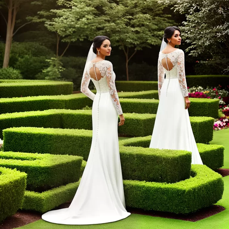 Vestidos de noiva com manga longa: elegância e estilo