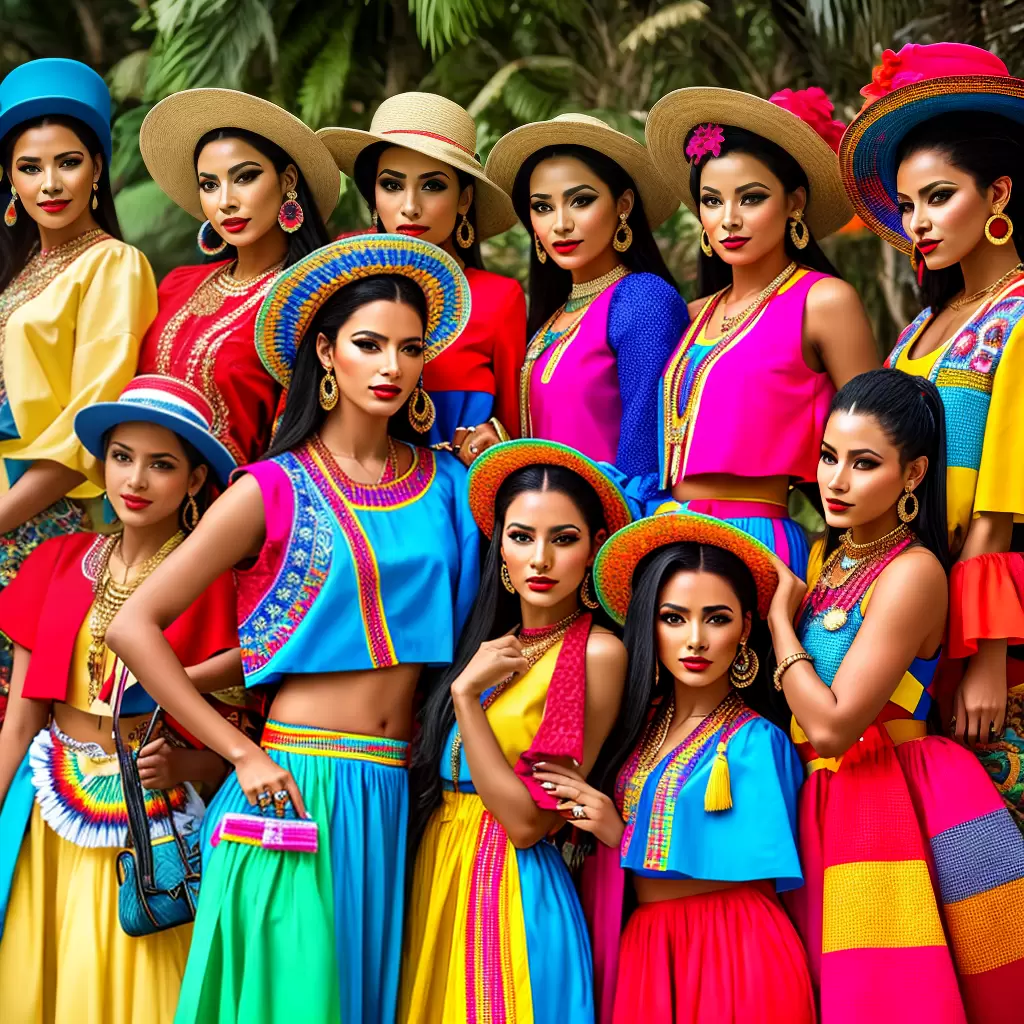 COLÔMBIA nas Calças A Influência Vibrante da Moda Colombiana