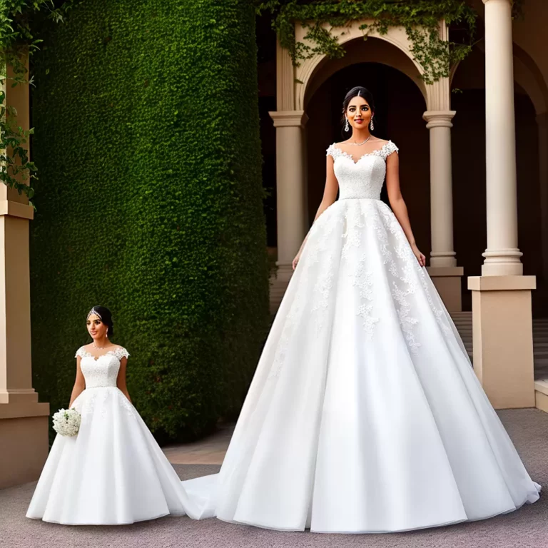 Vestidos de noiva com aplicações em 3D: modernidade e estilo