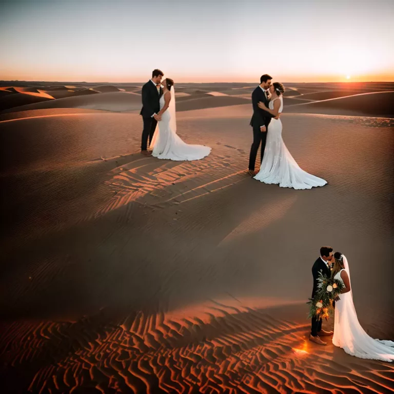 Casamentos no deserto: moda e decoração exóticas