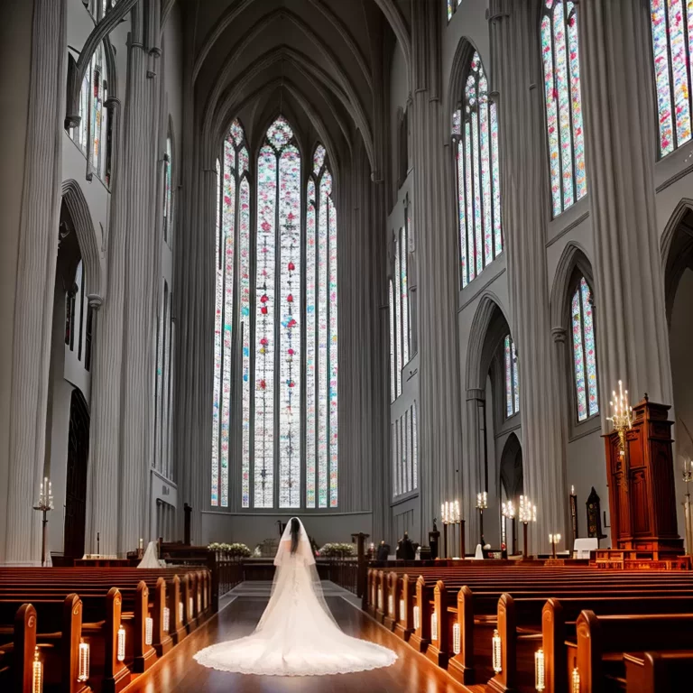 Vestidos de noiva para casamentos religiosos: tradição e estilo