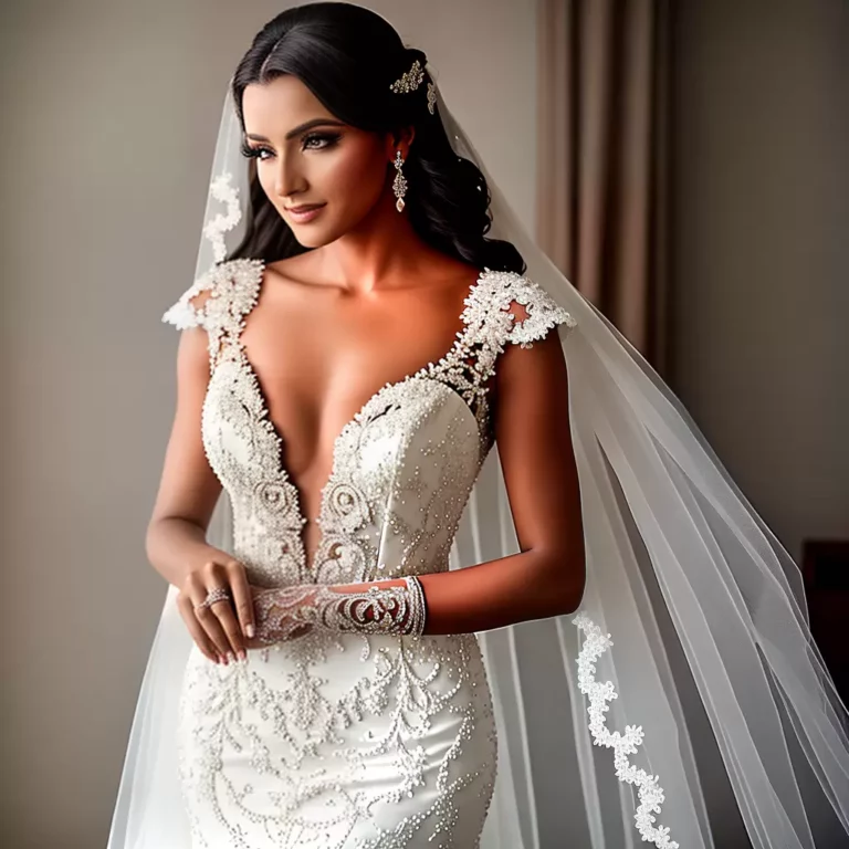 Sensualidade e Elegância: Vestidos de Noiva com Decote em V