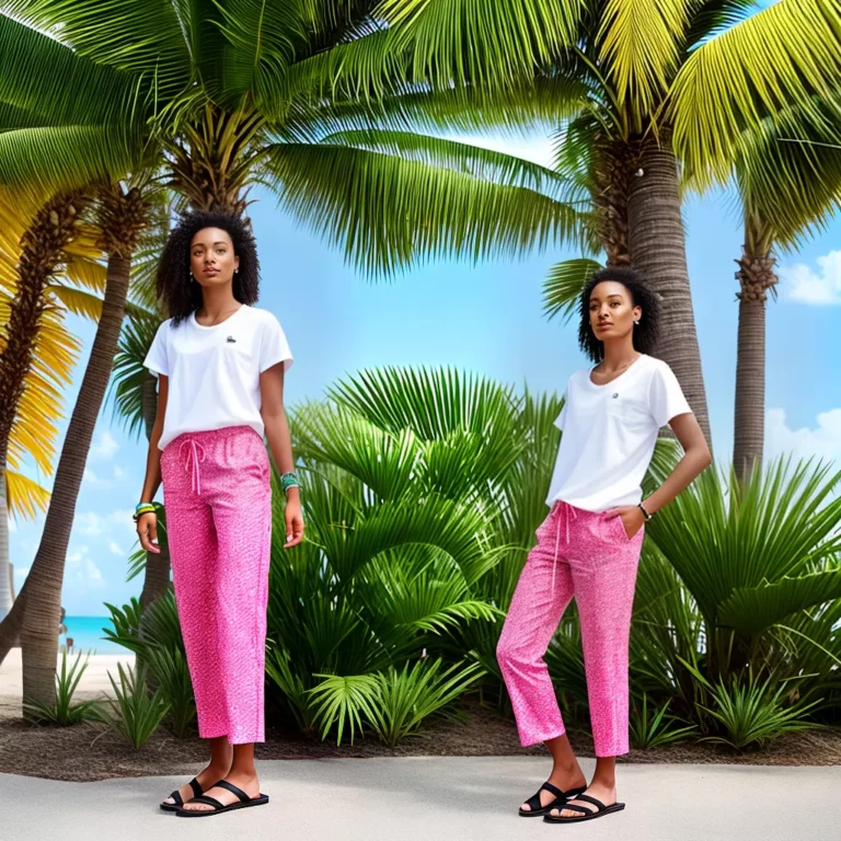 TROPICAL nas Calças: O Estilo que Celebra o Espírito do Verão