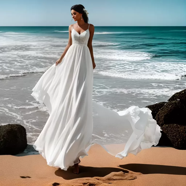 Fluidez e Movimento: Vestidos de Noiva com CHIFFON