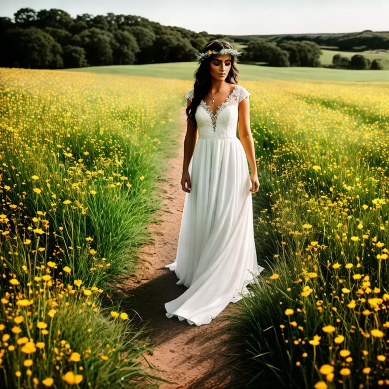 Estilo e Conforto: Vestidos de Noiva BOHO-CHIC