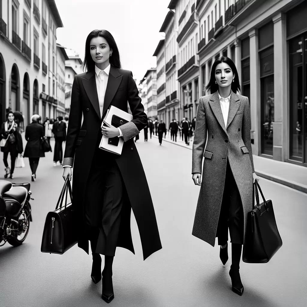 Fotos mulher milao traje bolsa arquitetura Fotos mulher milao traje bolsa arquitetura