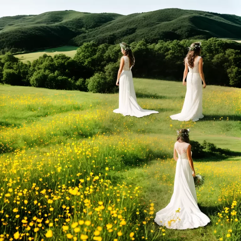 Vestidos de Noiva para Casamentos no CAMPO