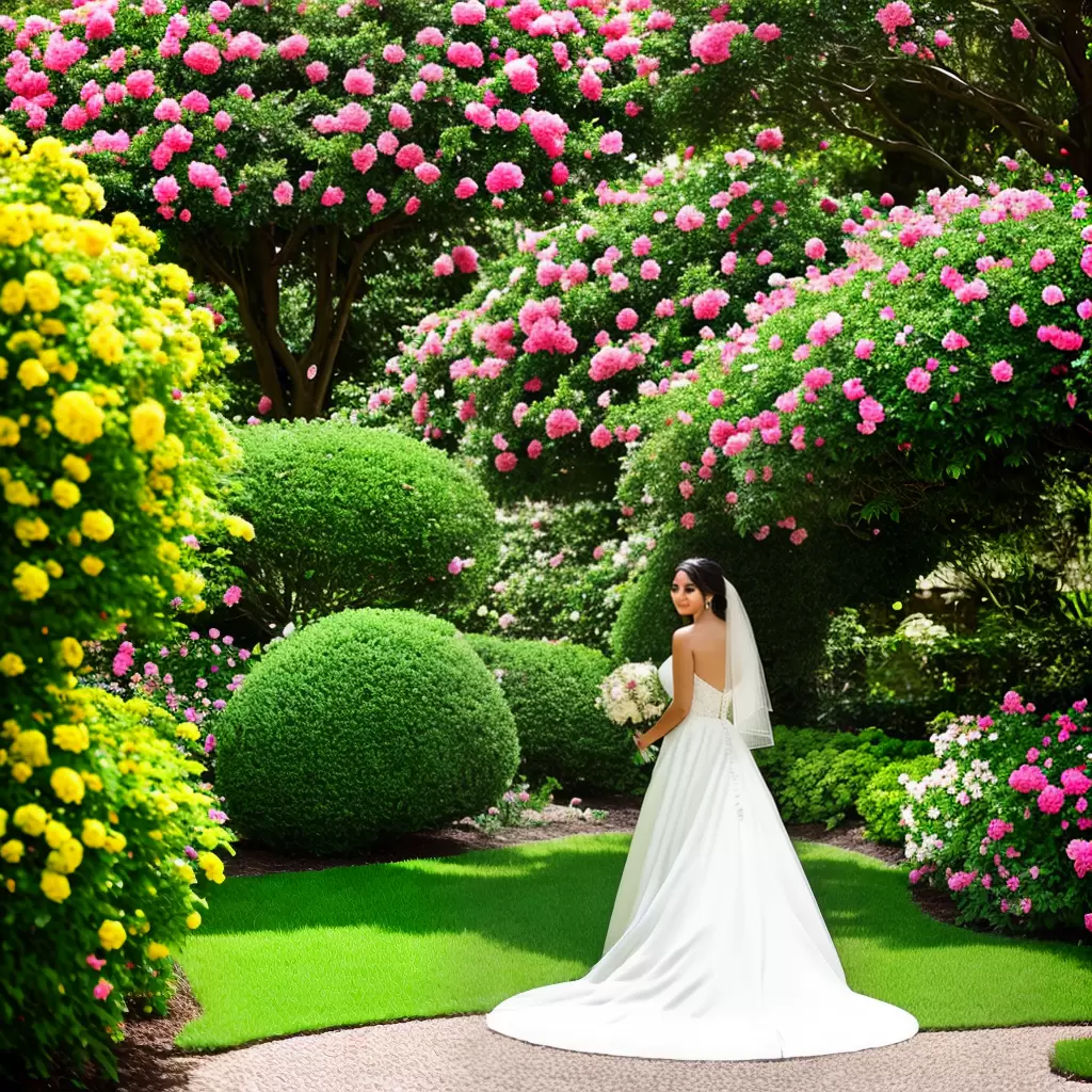 Fotos noiva jardim flores primavera Fotos noiva jardim flores primavera