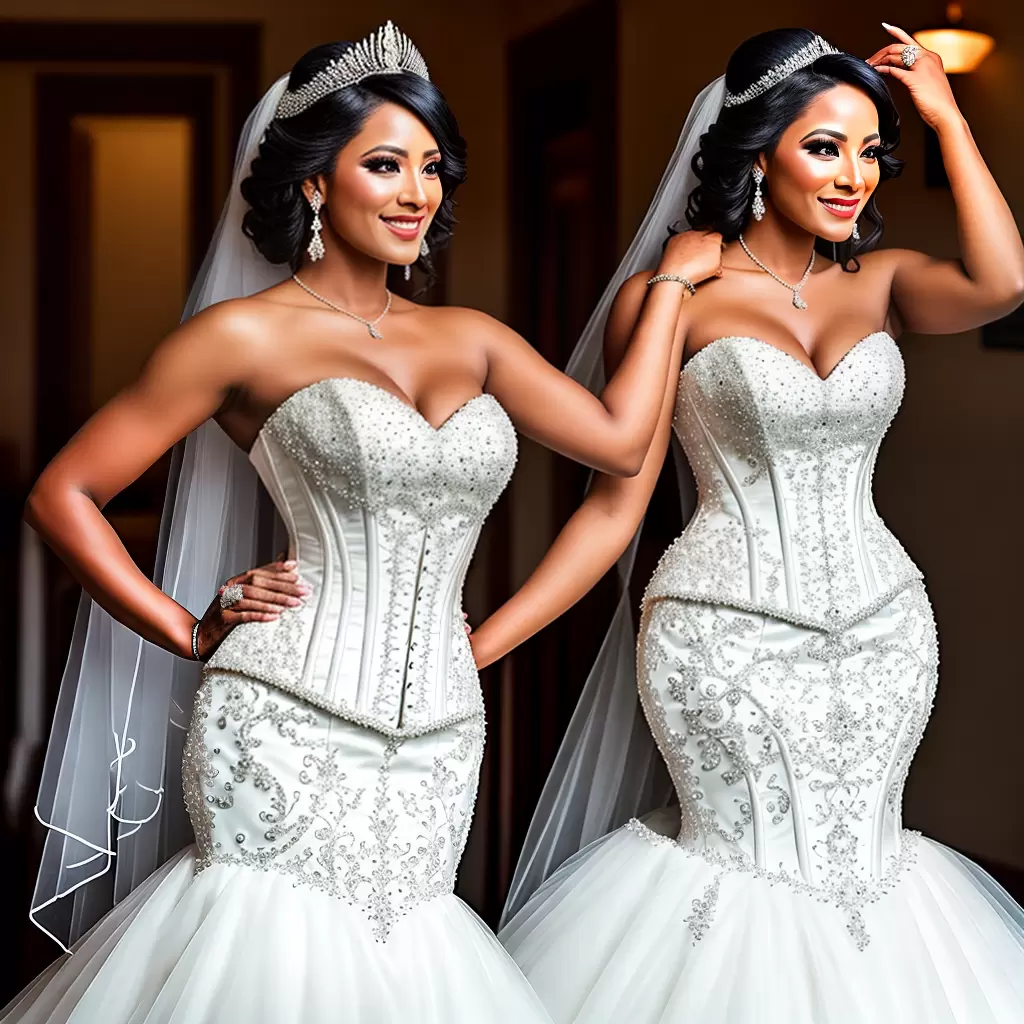 Fotos noiva corset glamour forte casamento