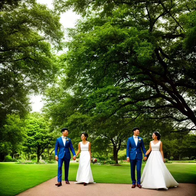 Casando VERDE: Trajes de Casamento Sustentáveis para Casais Eco-Conscientes