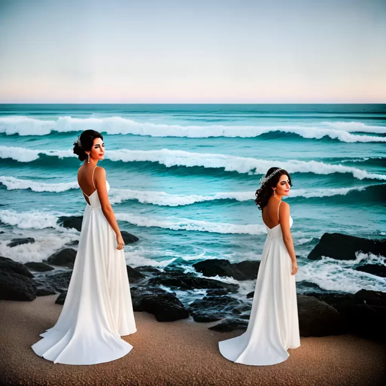 Classe à Beira-Mar: Vestidos de Noiva com Decote Canoa para Noivas Sofisticadas