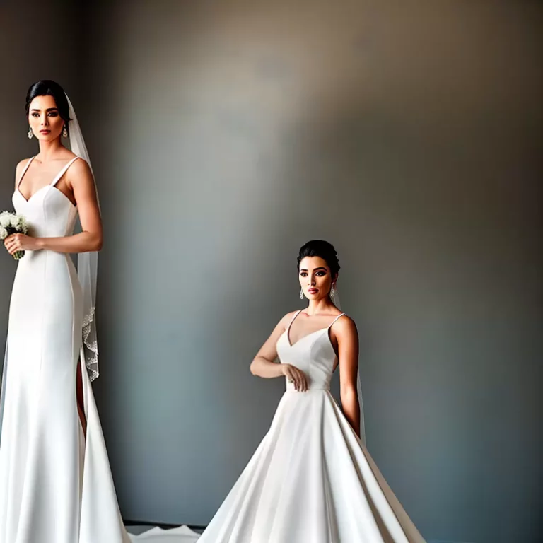 Elegância Futurista: Vestidos de Noiva com Ombreiras para Noivas Modernas
