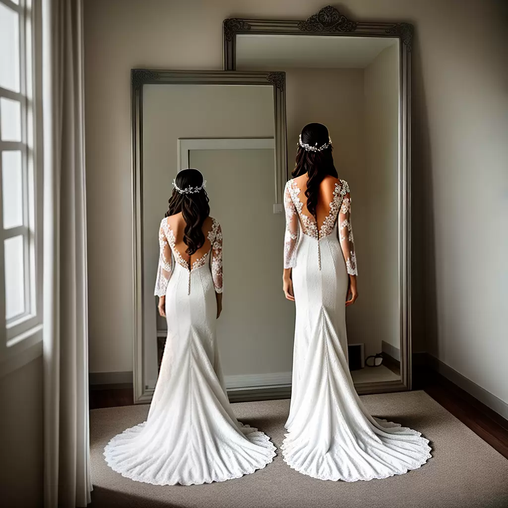 Fotos noiva vestido renda ilusao romantico