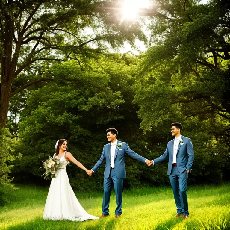 Casando ao AR LIVRE: Trajes de Casamento para Casais Apaixonados por Natureza