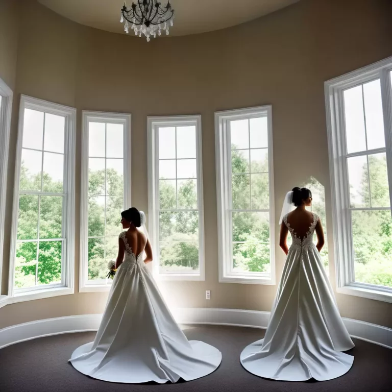 Elegância nas SOMBRAS: Vestidos de Noiva com Recortes Estratégicos