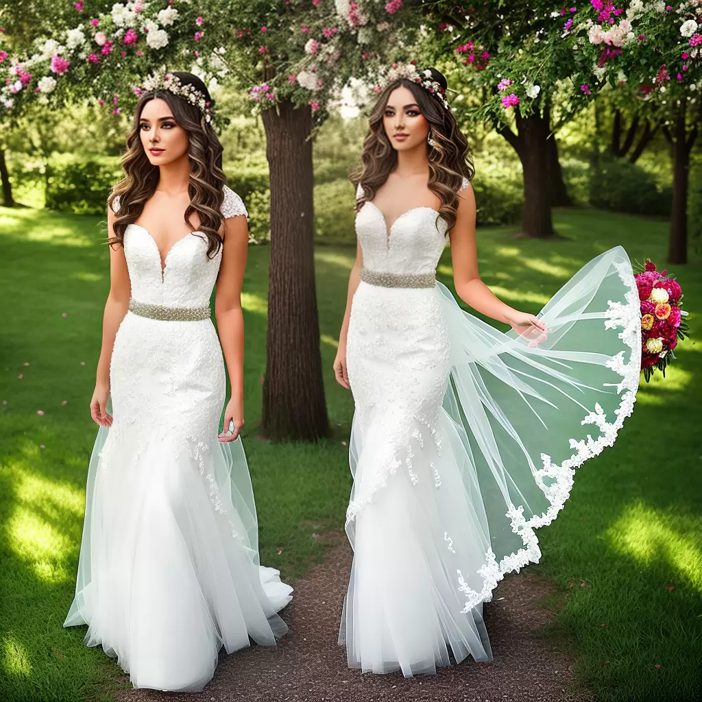 Fotos noiva ousada vestido texturas cabelo floral