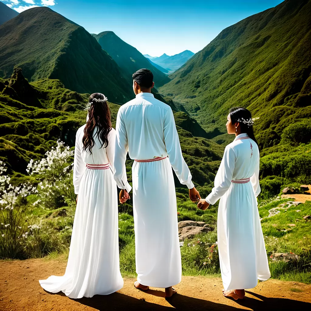 Fotos casamento espiritual natureza branco amor Fotos casamento espiritual natureza branco amor