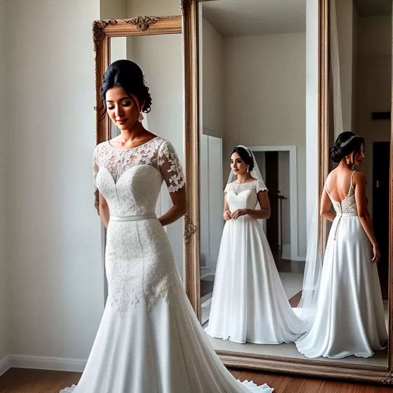 Inovação Tecida: Vestidos de Noiva com Mix de Tecidos para Noivas Inovadoras