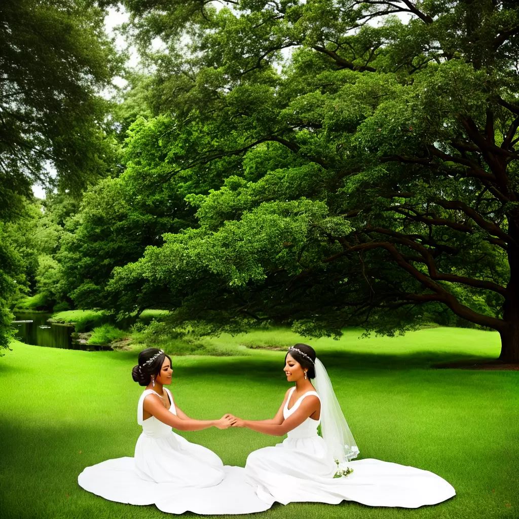 Fotos casal meditando natureza flor coroa Fotos casal meditando natureza flor coroa