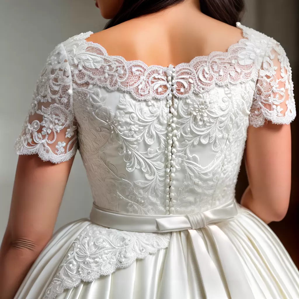 Fotos vestido noiva plissado elegante 1