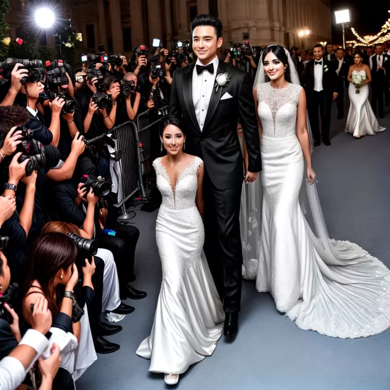No Tapete VERMELHO: Trajes Icônicos de Casamentos de Celebridades