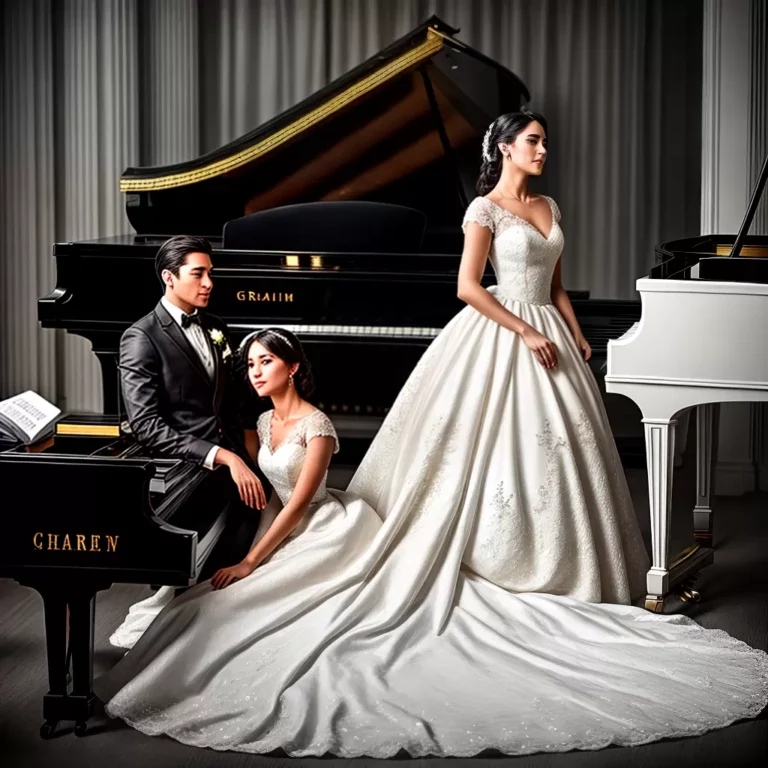 Sinfonia de AMOR: Trajes de Casamento para Casais que Amam Música