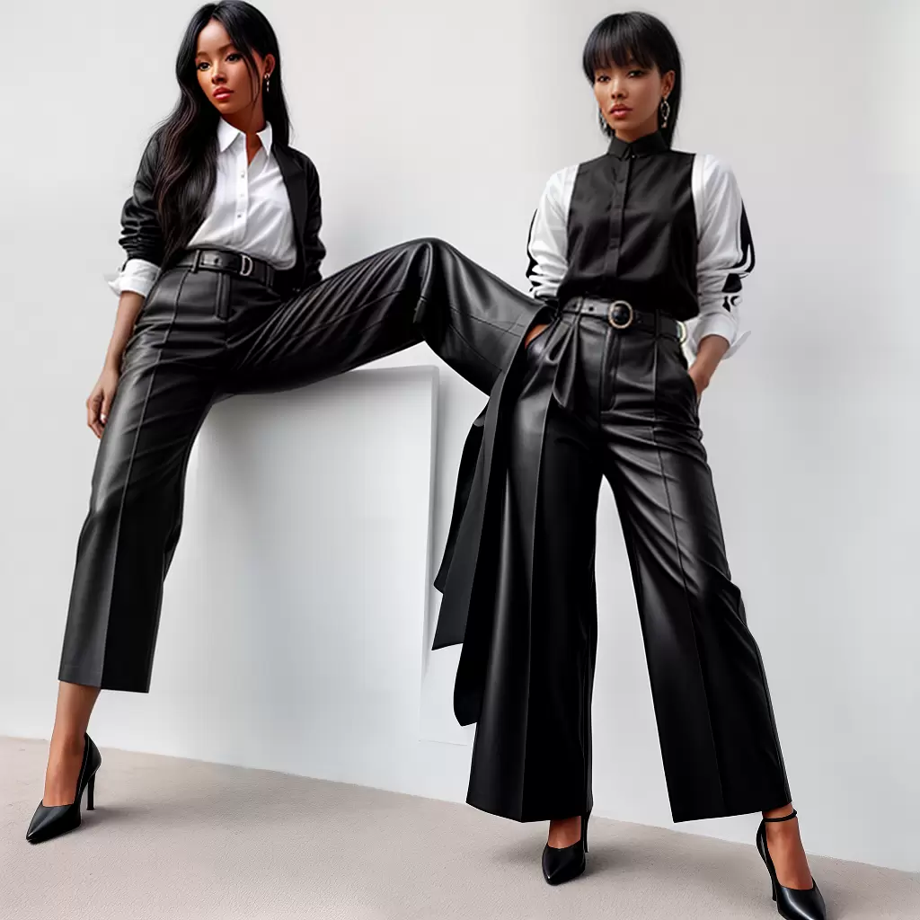 Fotos look classico preto branco mulher