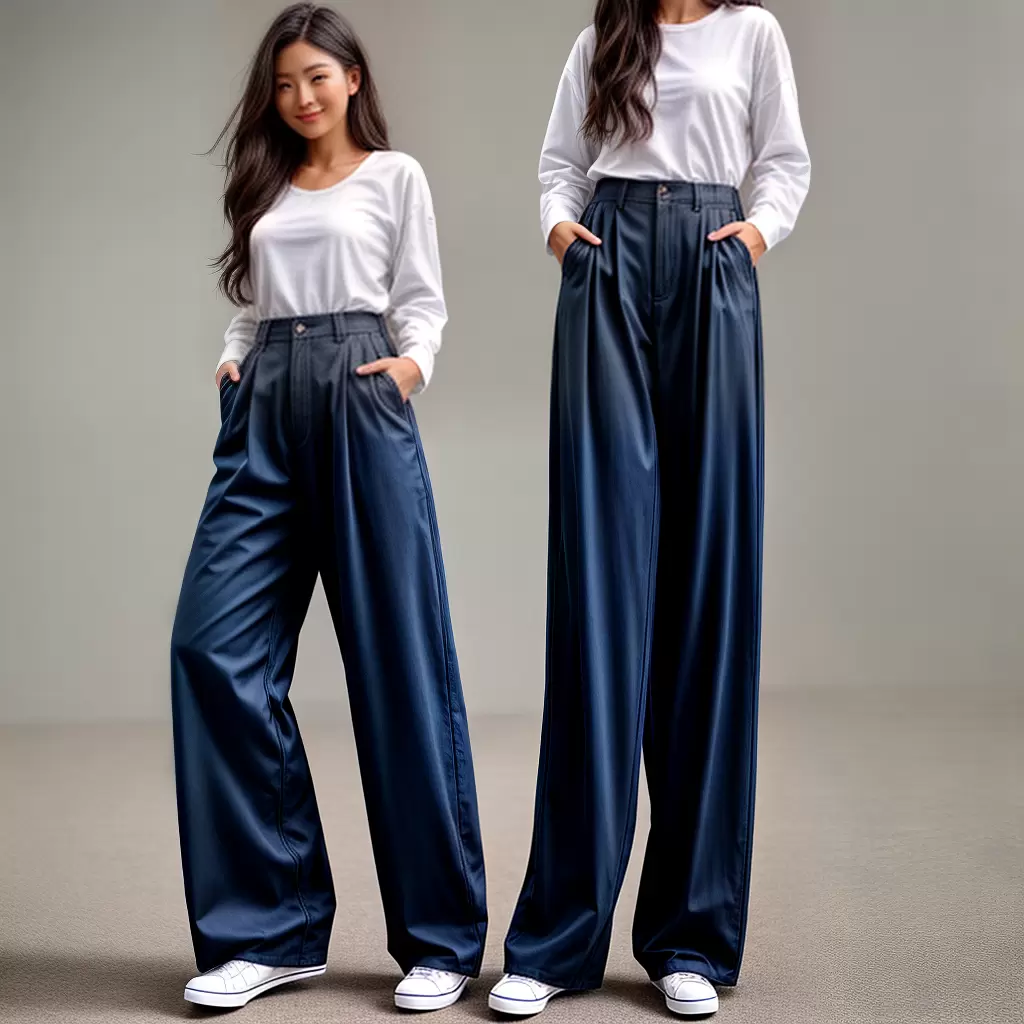 Fotos calca oversized conforto estilo Fotos calca oversized conforto estilo