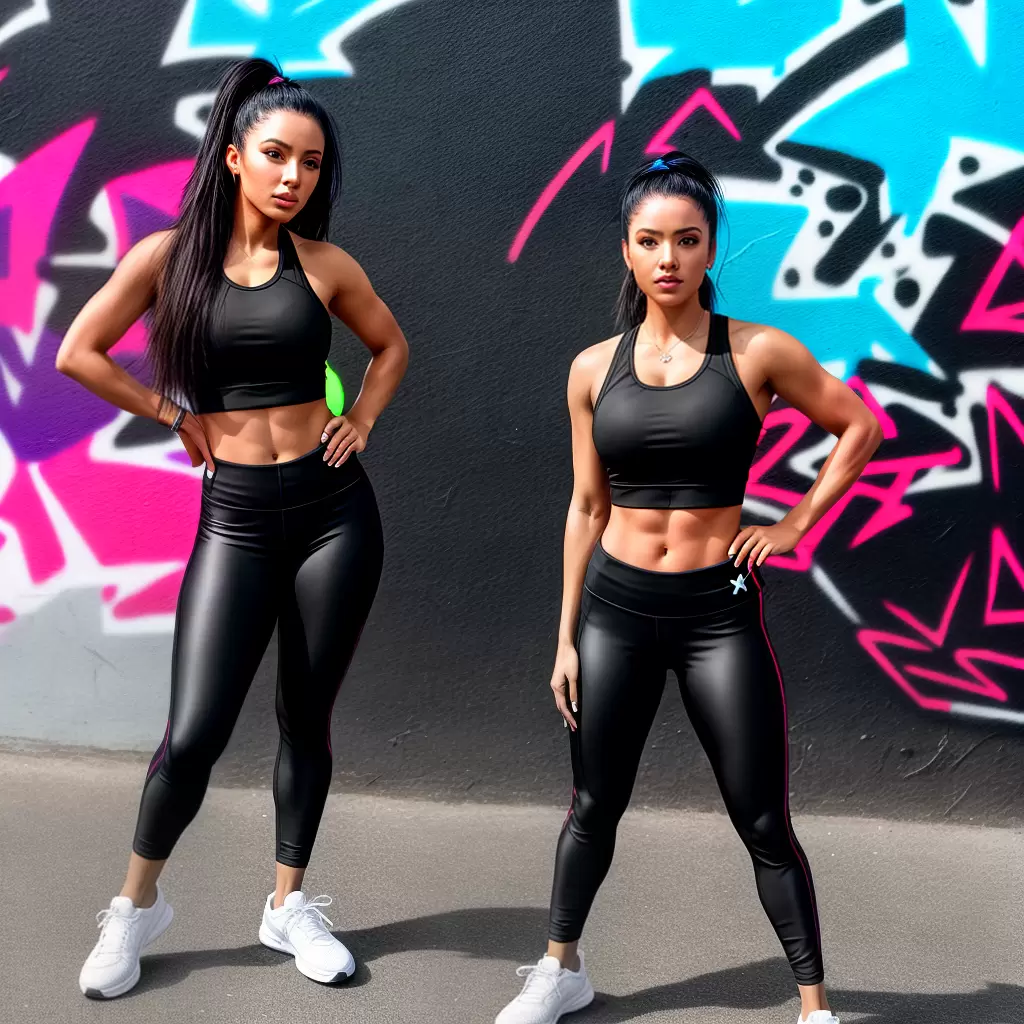 Fotos legging mesh top branca yoga