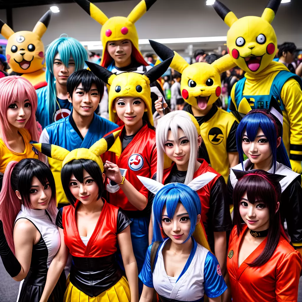 Fotos cosplay anime japao personagens convencao