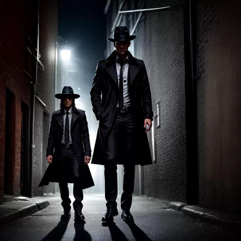 Fantasias de personagens de filmes de suspense e intriga