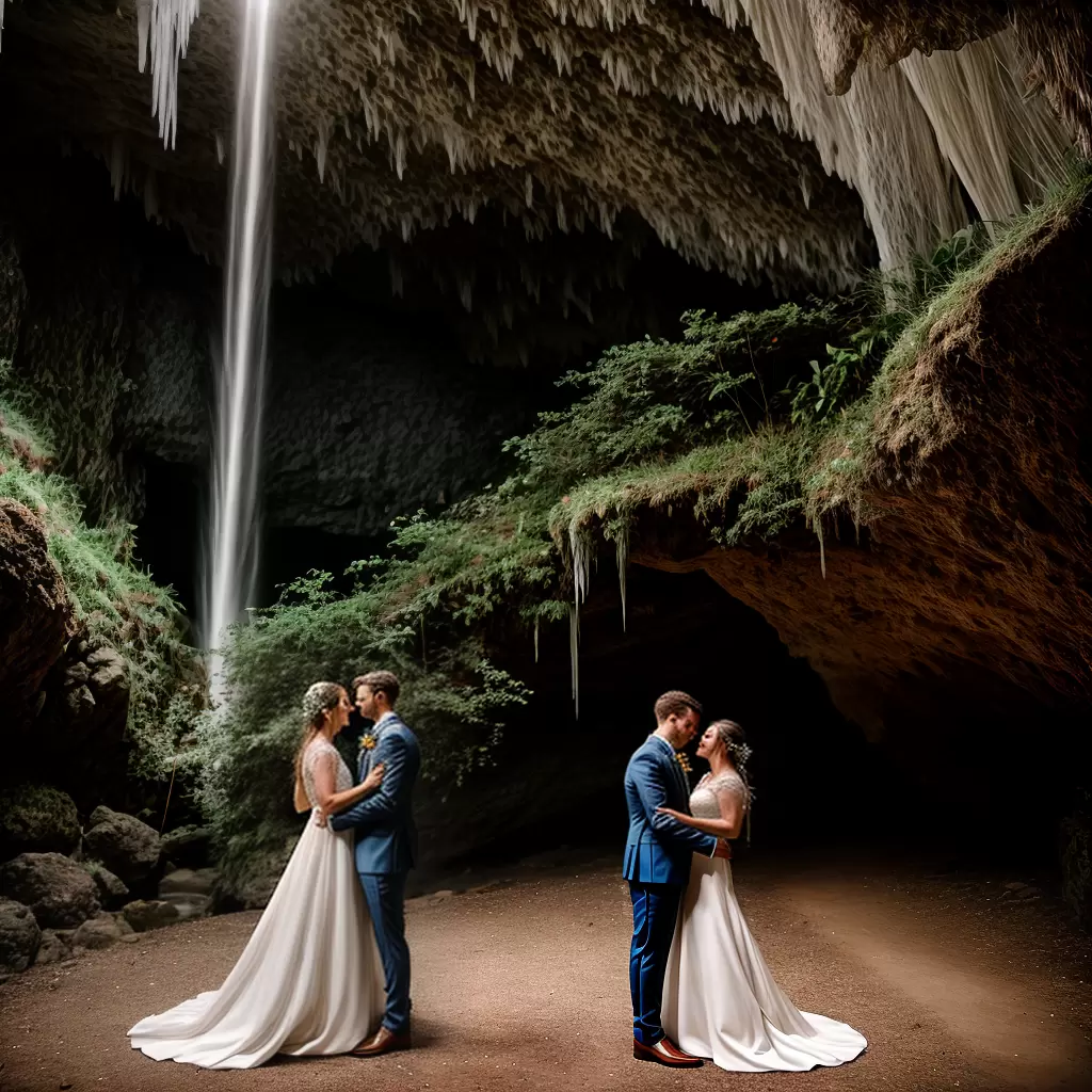 Fotos casamento caverna estalactites luzes Fotos casamento caverna estalactites luzes