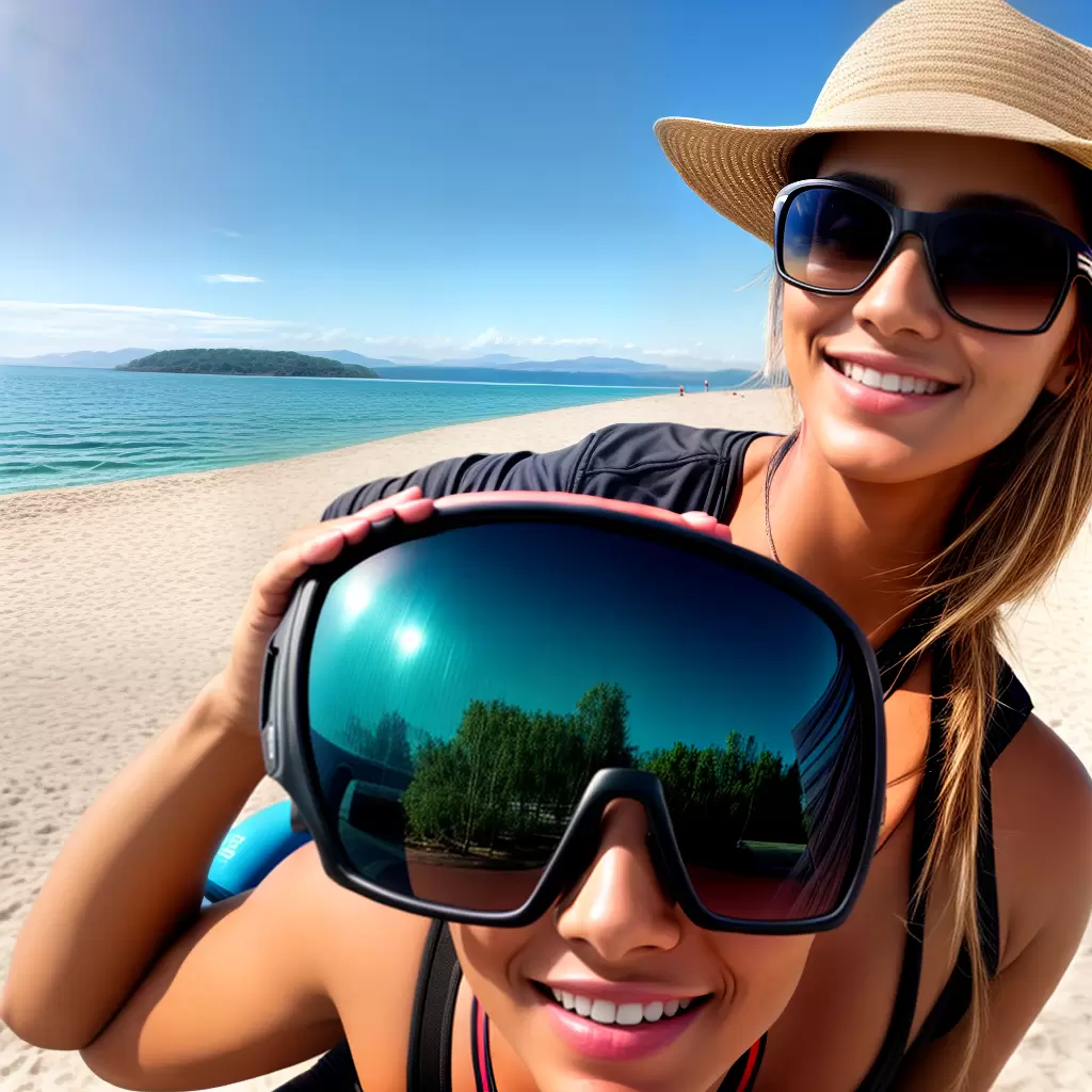 Fotos oculos sol atividades ar livre