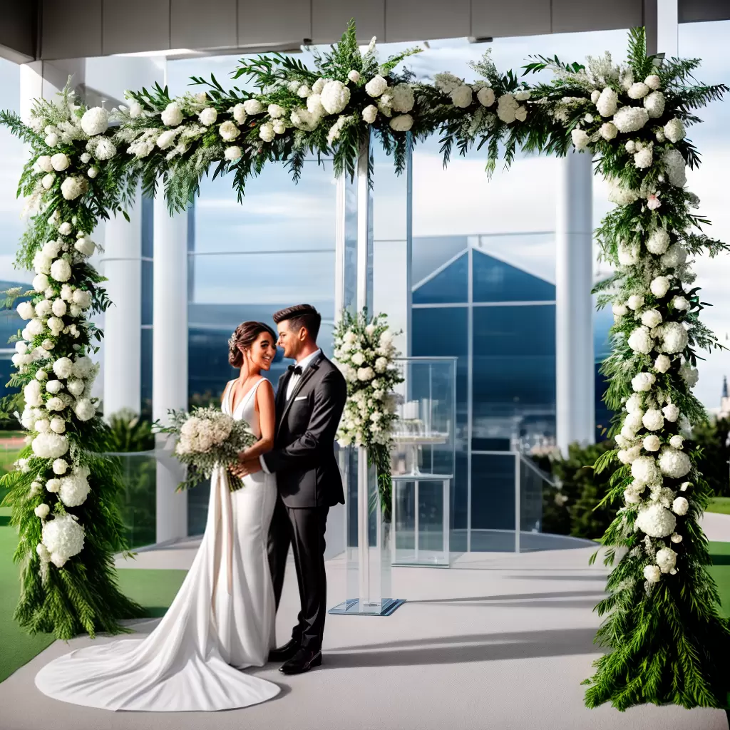 Fotos casamento aviao prata floral chique Fotos casamento aviao prata floral chique