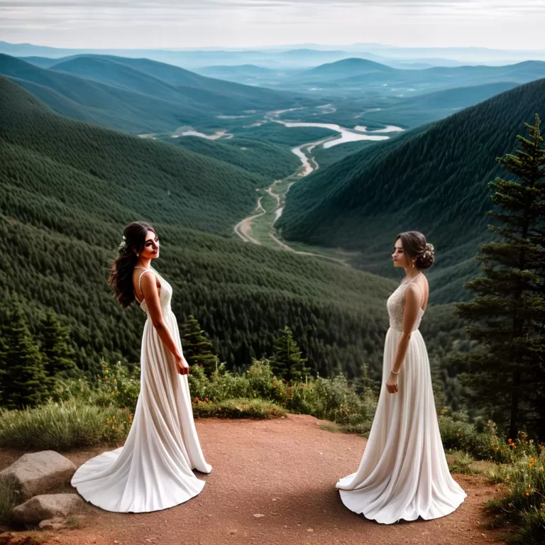 Tendências em vestidos de noiva para casamentos na montanha