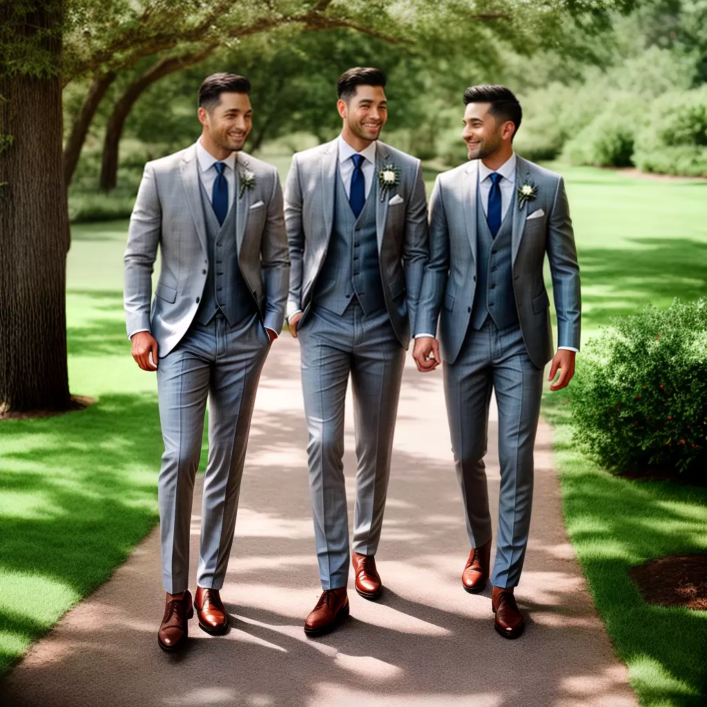 Fotos casamento ar livre traje noivo linho