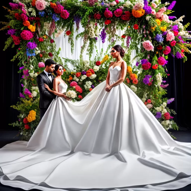 Casamentos em estúdios de fotografia: moda e decoração criativas