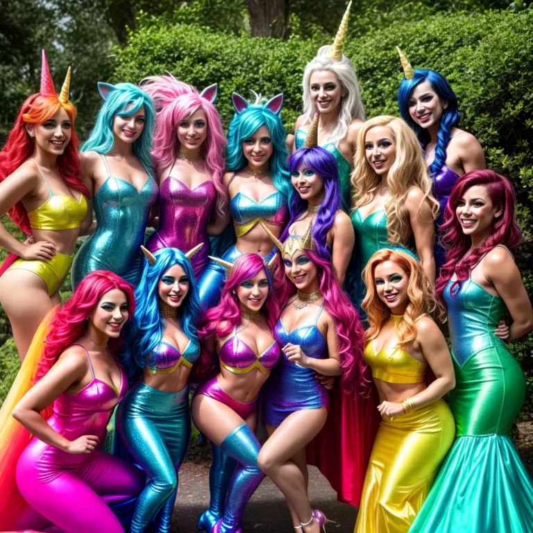 Fantasias para grupos de amigos em festas temáticas