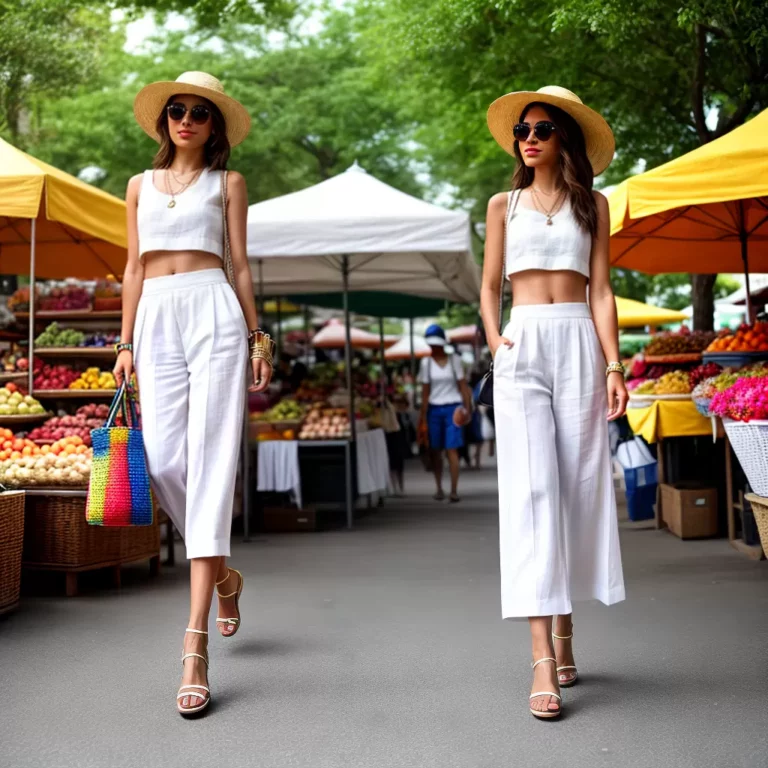 VERSATILIDADE Chic: Como Usar Calças Pantacourt no Verão